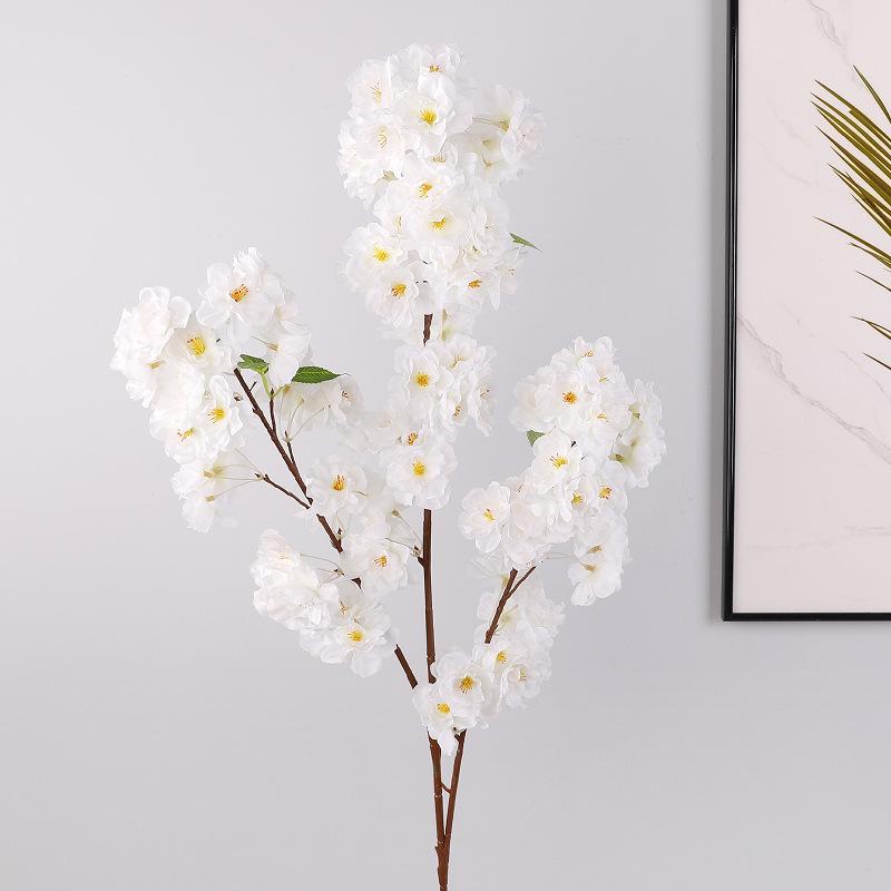 Simulated feel silk cherry blossoms multi-layer leaved cherry blossom branches, furniture wedding scene fake flowers
Simulated feel silk cherry blossoms multi-layer leaved cherry blossom branches, furniture wedding scene fake flowers