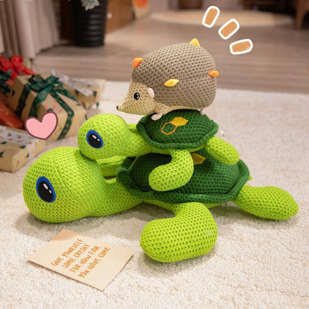 Knitted Tortoise Plush Toy Animal Plush Hedgehog Doll Sea Turtle Stuffed Doll Children Gift hedgehog 20cm
Knitted Tortoise Plush Toy Animal Plush Hedgehog Doll Sea Turtle Stuffed Doll Children Gift hedgehog 20cm