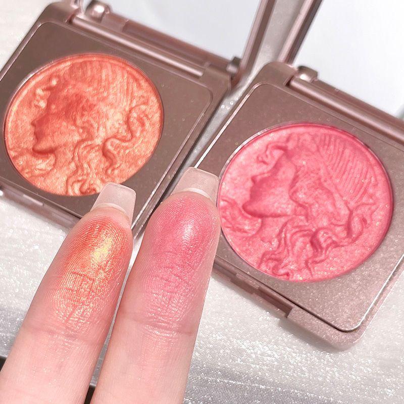 CDE Lively Girl Monochrome Blush Palette: Natural Nude Makeup with Fine Shimmer, Orange Whitening, Contouring, and Highlighting.
CDE Lively Girl Monochrome Blush Palette: Natural Nude Makeup with Fine Shimmer, Orange Whitening, Contouring, and Highlighting.