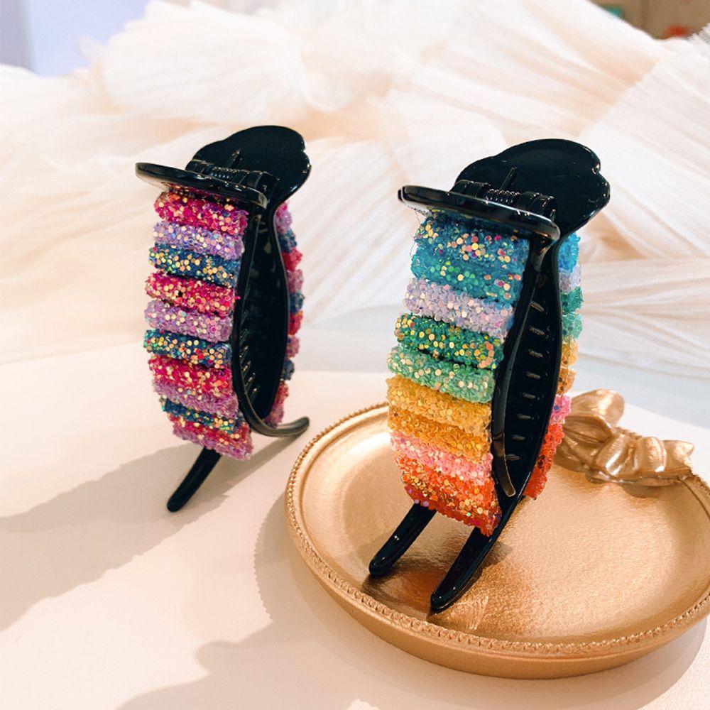 New Fashion Rainbow Hair Accessories Headband Hair Claws Hairpins Holder Clip Claw Clips різнокольоровий
New Fashion Rainbow Hair Accessories Headband Hair Claws Hairpins Holder Clip Claw Clips різнокольоровий