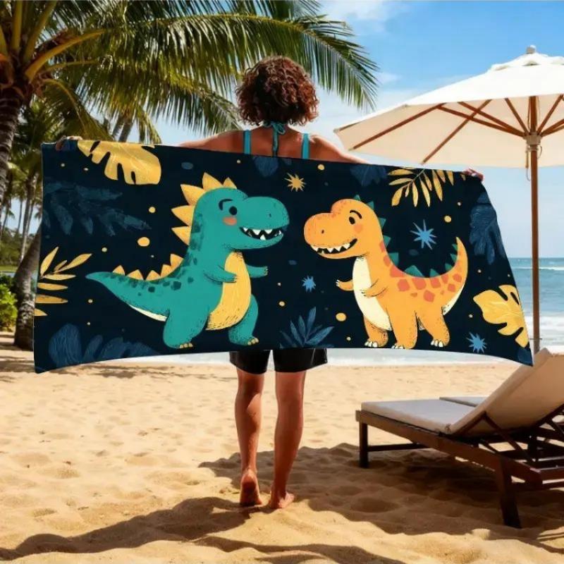 A Dinosaur-Themed Beach Towel for a Day at The Amusement Park, Made for a Paper Art Festival. It S Soft, Absorbent, Quick-Drying W40*H60(CM)
A Dinosaur-Themed Beach Towel for a Day at The Amusement Park, Made for a Paper Art Festival. It S Soft, Absorbent, Quick-Drying W40*H60(CM)