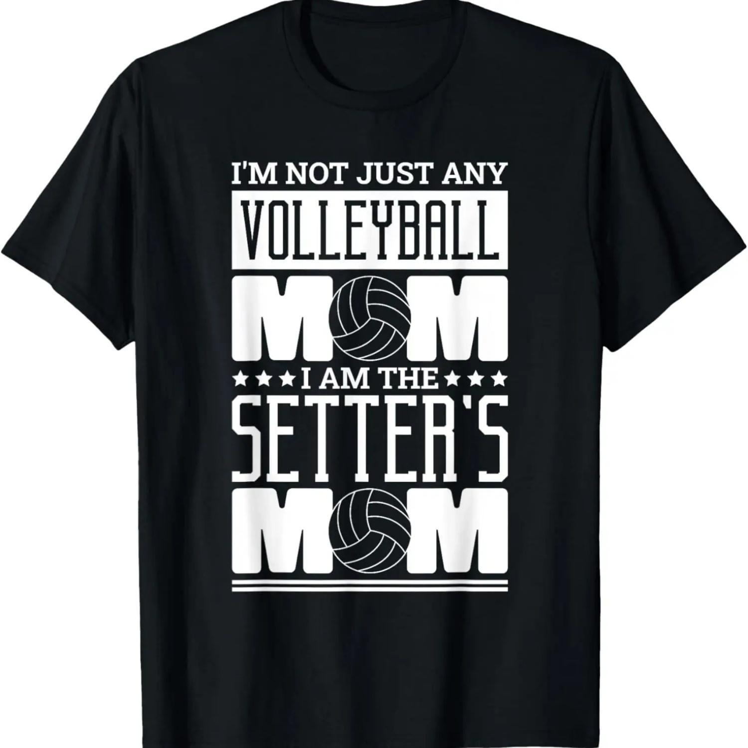 Volleyball Mom Design for Volleyball Setter Mom Mommy T-Shirt XXXXXL чорний
Volleyball Mom Design for Volleyball Setter Mom Mommy T-Shirt XXXXXL чорний
