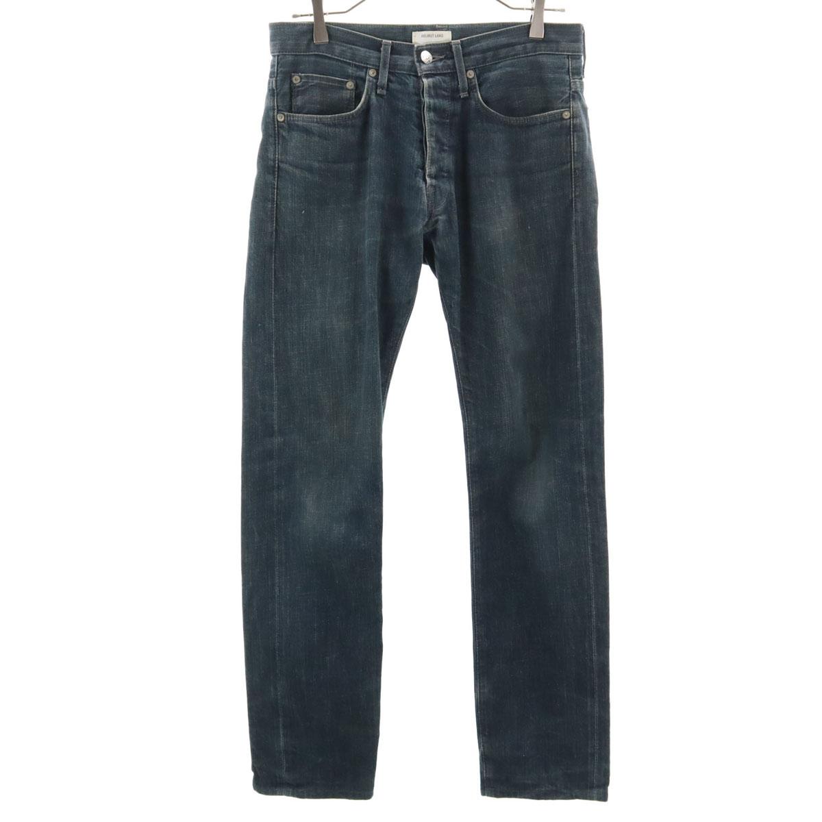 HELMUT LANG Зроблено в США Прямі джинси денім W30 Джинси індиго Чоловічі Вживані
HELMUT LANG Зроблено в США Прямі джинси денім W30 Джинси індиго Чоловічі Вживані