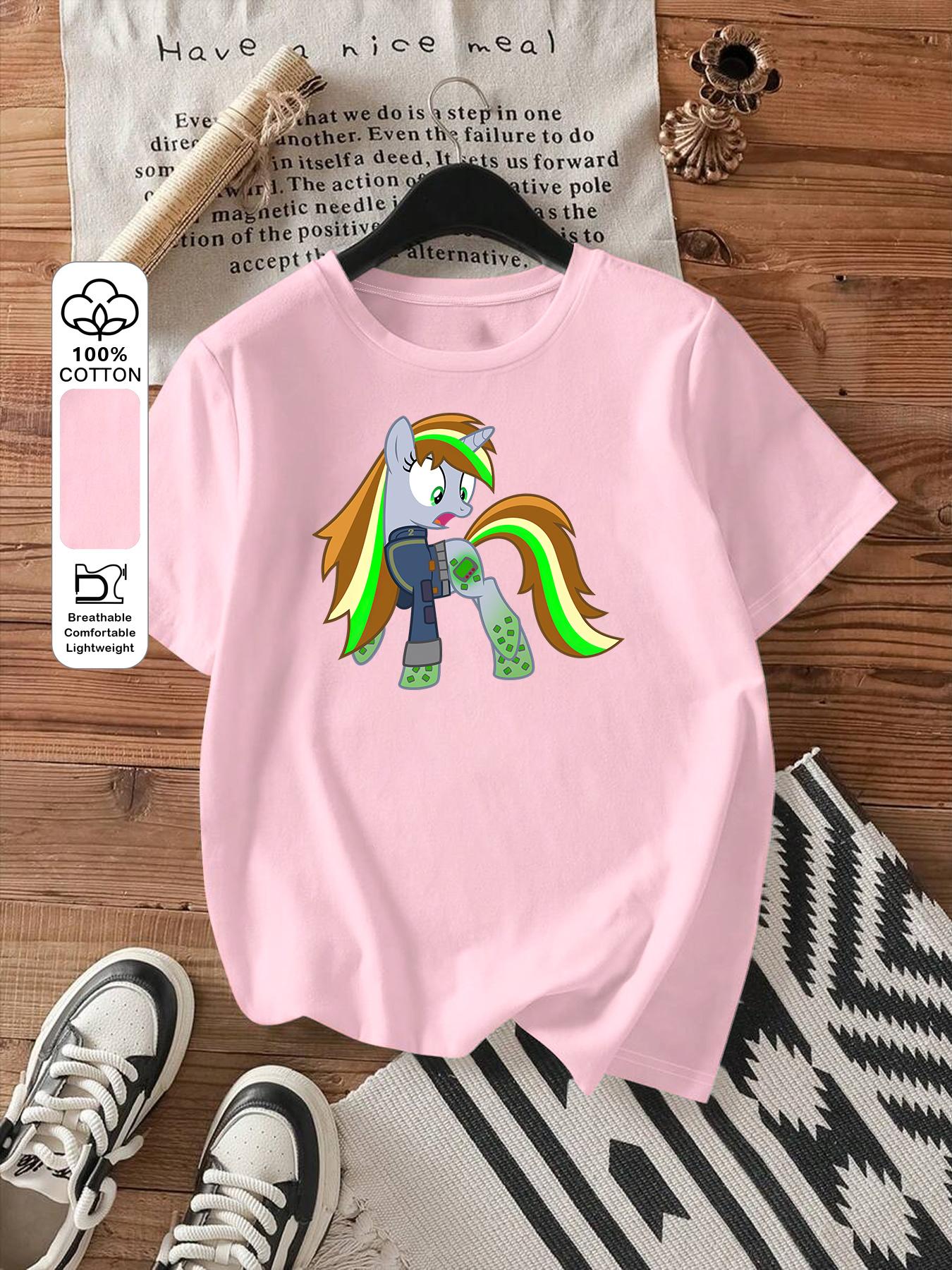 My Little Pony Littlepip 100 Cotton T Shirt Women Cute Cartoon Graphic Short Sleeve Crew Neck Casual Tee S
My Little Pony Littlepip 100 Cotton T Shirt Women Cute Cartoon Graphic Short Sleeve Crew Neck Casual Tee S