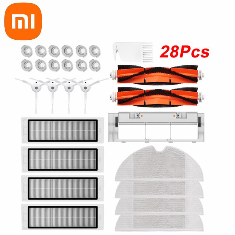 Боковая щетка XIAOMI, 28 шт., рулонная щетка, швабра, HEPA-фильтр для робота Xiaomi 1S S50 S51 S55 S5 S6, запчасти для пылесосов, аксессуары
Боковая щетка XIAOMI, 28 шт., рулонная щетка, швабра, HEPA-фильтр для робота Xiaomi 1S S50 S51 S55 S5 S6, запчасти для пылесосов, аксессуары