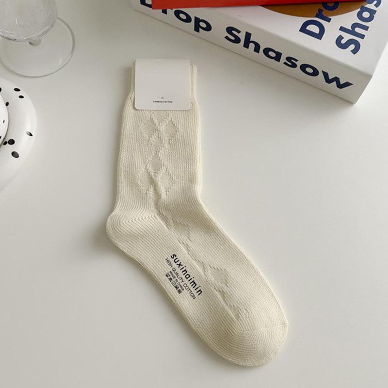 Fafahome Socks Thick Thread Mid-Tube Beige Cotton Yarn Pile Socks Style One size fits all
Fafahome Socks Thick Thread Mid-Tube Beige Cotton Yarn Pile Socks Style One size fits all