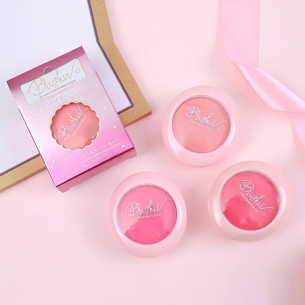 Cheap Natural Blush Cheek Face Blusher Rouge Blush Palette Nude Makeup