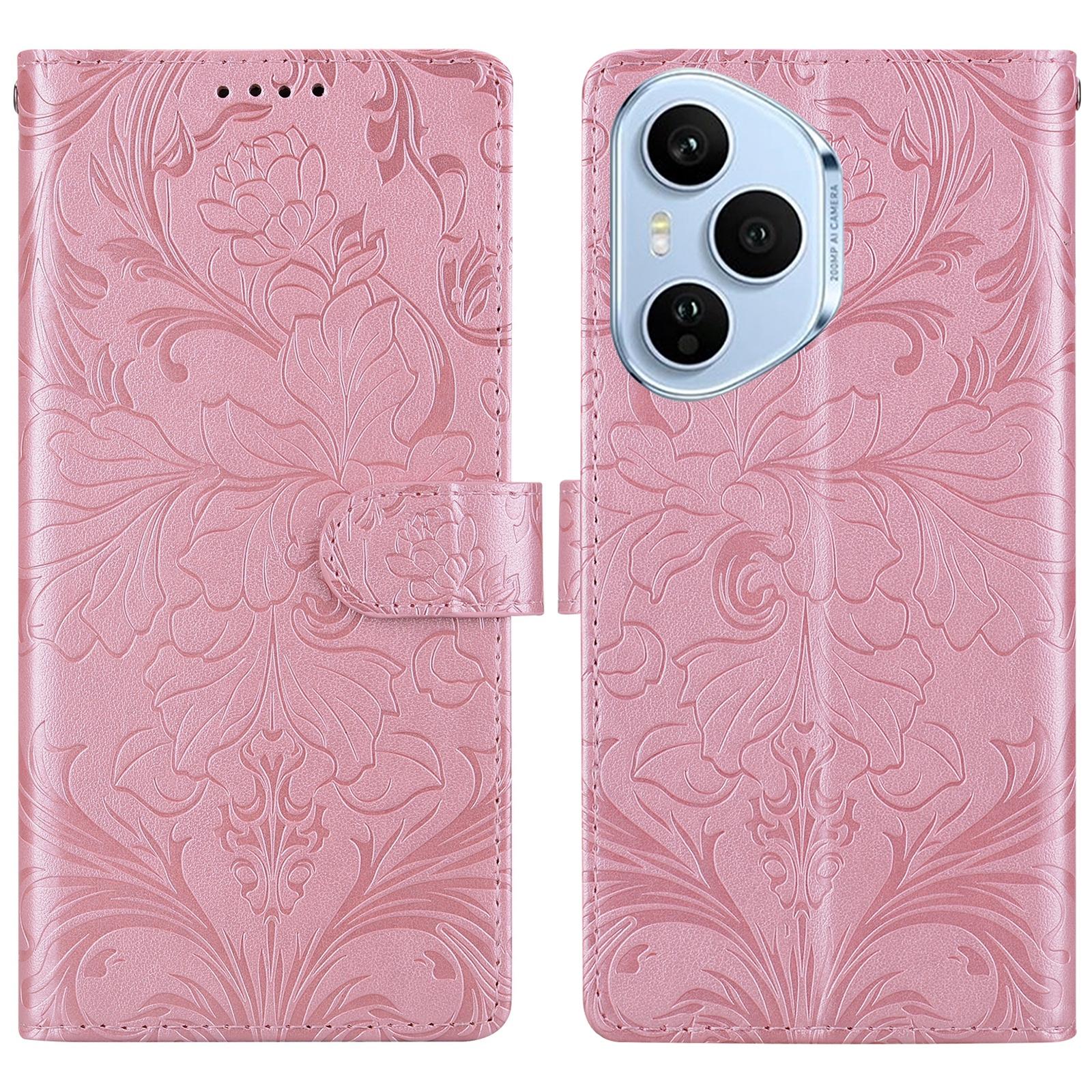 For Honor 400 Pro 5G (Global) Leather Case Imprinted Floral Pattern Wallet Stand Flip Phone Cover Pink
For Honor 400 Pro 5G (Global) Leather Case Imprinted Floral Pattern Wallet Stand Flip Phone Cover Pink
