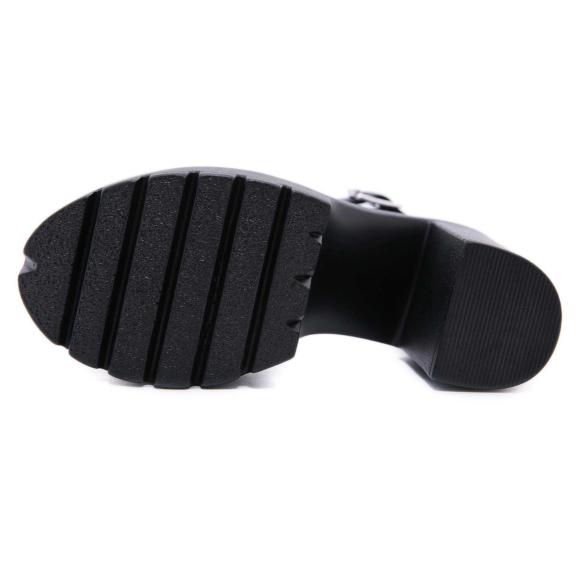 Nightclub catwalk thick heel large size one word with sandals platform waterproof table women s shoes 35 чорний
Nightclub catwalk thick heel large size one word with sandals platform waterproof table women s shoes 35 чорний