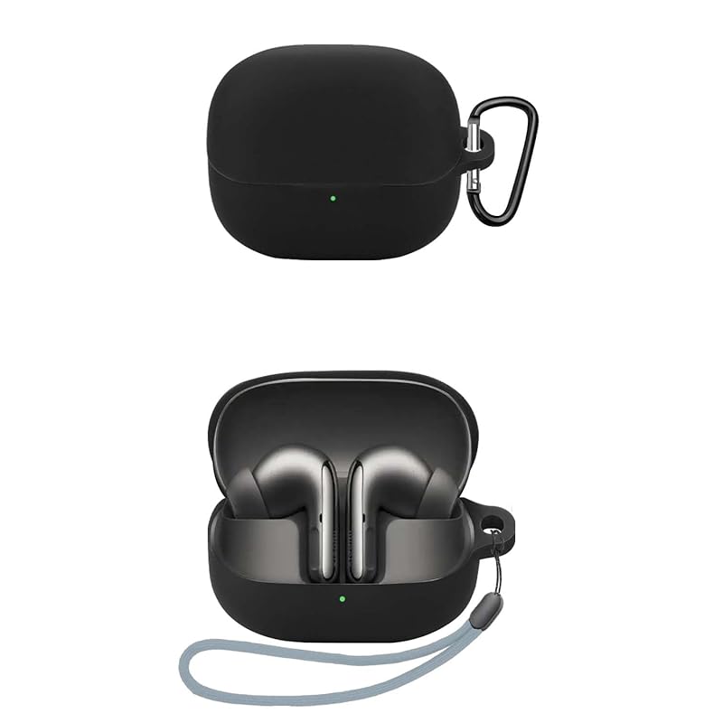 Xiaomi Buds 5 Pro for case YAJOJO wireless earphones charging case cover With carabiner and key chain silicone protective case Fall prevention
Xiaomi Buds 5 Pro for case YAJOJO wireless earphones charging case cover With carabiner and key chain silicone protective case Fall prevention