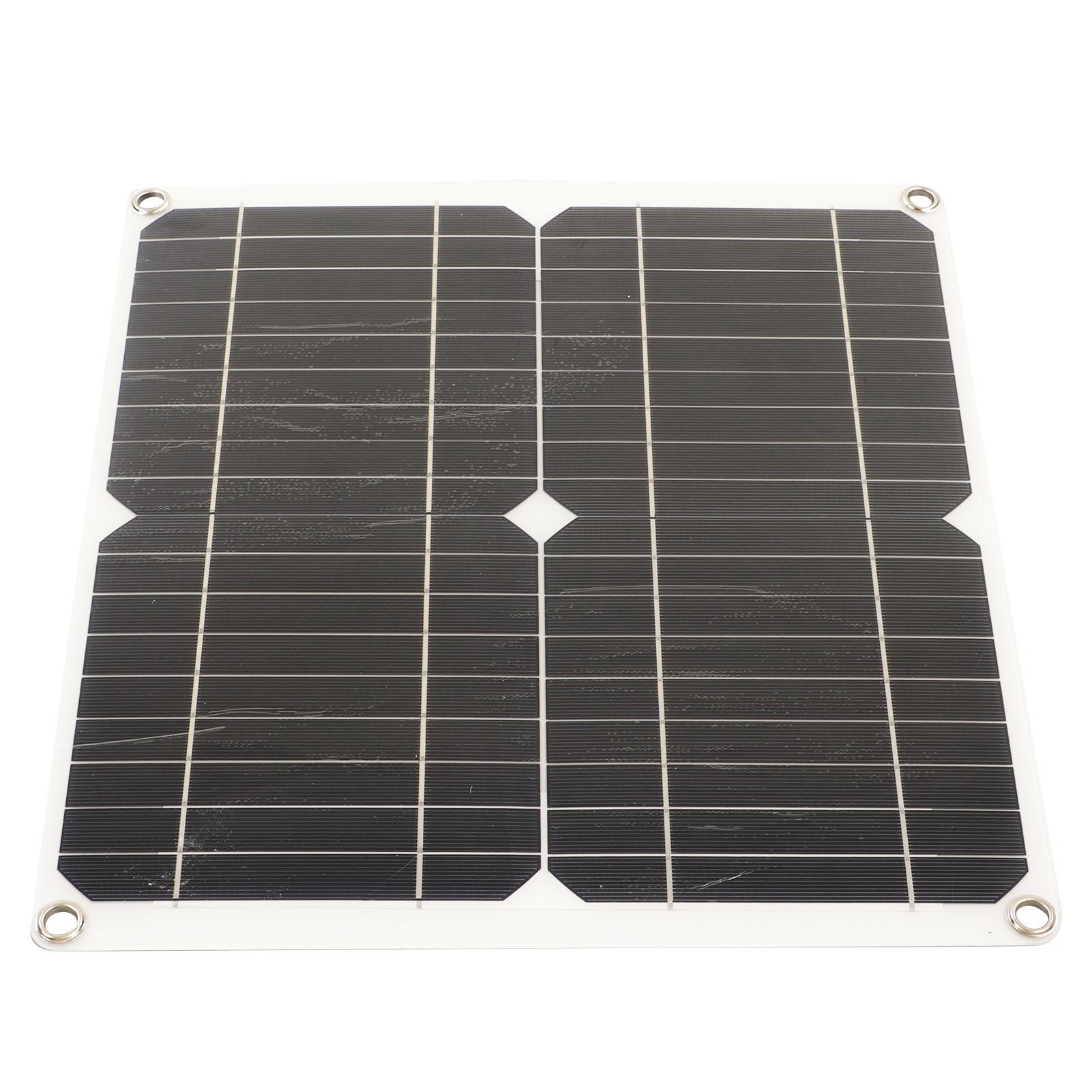 Solar Panel Monocrystalline Silicon Waterproof High Performance for RV Car Boat Trailer 20W 18V 10A
Solar Panel Monocrystalline Silicon Waterproof High Performance for RV Car Boat Trailer 20W 18V 10A