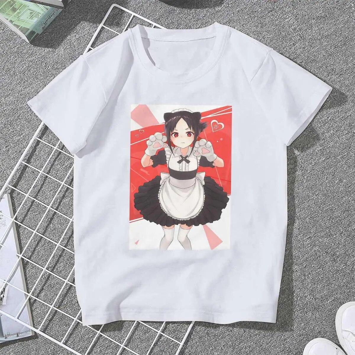 Классическая милая женская футболка для девочек Kaguya sama Love Is War Anime 5XL Blusas Harajuku, повседневные винтажные топы большого размера с короткими рукавами 3XL
Классическая милая женская футболка для девочек Kaguya sama Love Is War Anime 5XL Blusas Harajuku, повседневные винтажные топы большого размера с короткими рукавами 3XL