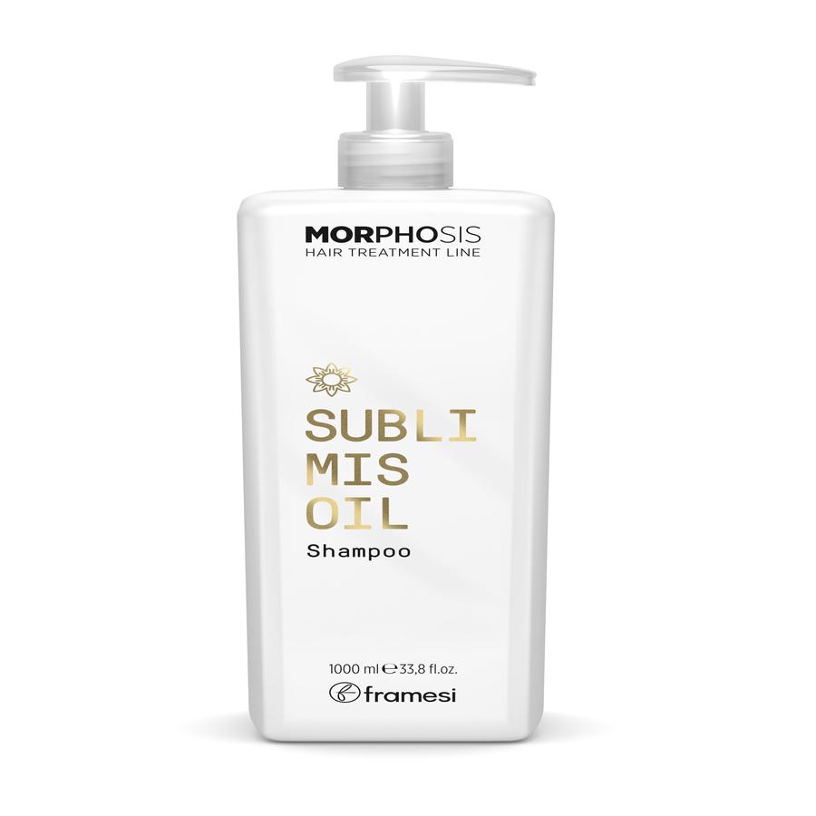 Moisturizing shampoo with passionflower seed oil Morphosis Sublimis Oil Shampoo Framesi 1000 ml
Moisturizing shampoo with passionflower seed oil Morphosis Sublimis Oil Shampoo Framesi 1000 ml