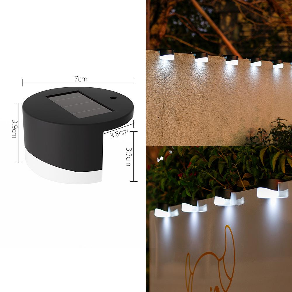 Водонепроницаемый солнечный садовый светильник для ступеней и забора Solar Step Light
Водонепроницаемый солнечный садовый светильник для ступеней и забора Solar Step Light