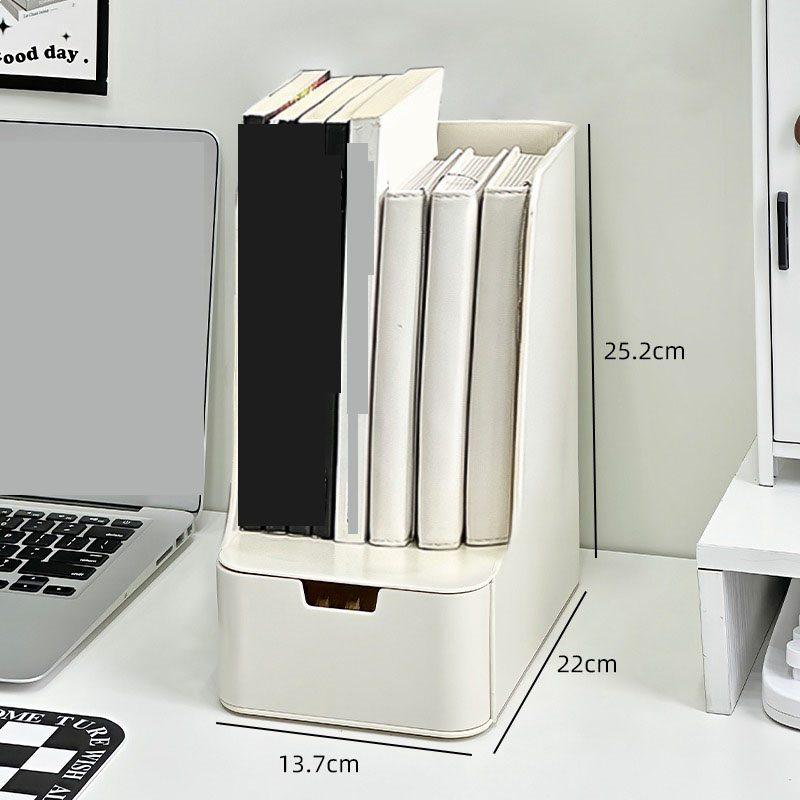 1pcs Book storage box, student desktop, transparent drawer, pen holder, storage rack, office bookshelf, book stand
1pcs Book storage box, student desktop, transparent drawer, pen holder, storage rack, office bookshelf, book stand