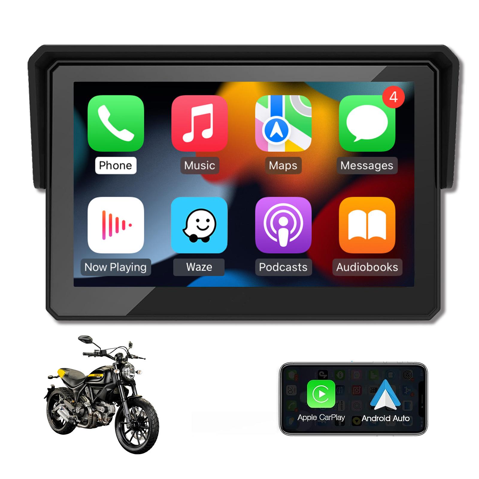 AUTOABC 5 Inch Portable GPS Navigation Motorcycle Waterproof Carplay Display Motorcycle Android Auto IPX7 GPS Screen
AUTOABC 5 Inch Portable GPS Navigation Motorcycle Waterproof Carplay Display Motorcycle Android Auto IPX7 GPS Screen