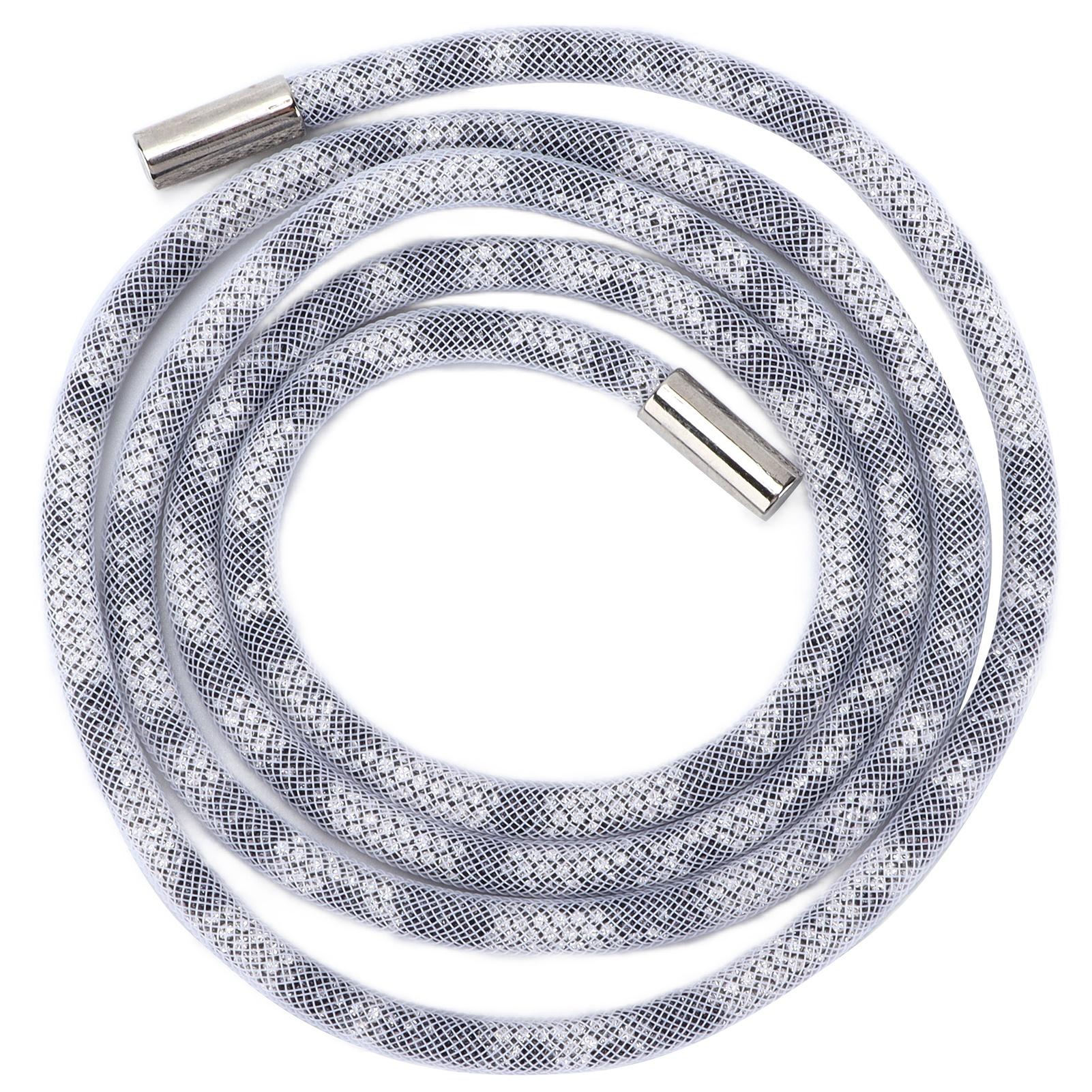 Rhinestone Rope 6mm Width Shiny Glitter Decorative Cord Trim Accessories for Shoes Clothing 120cm білий
Rhinestone Rope 6mm Width Shiny Glitter Decorative Cord Trim Accessories for Shoes Clothing 120cm білий