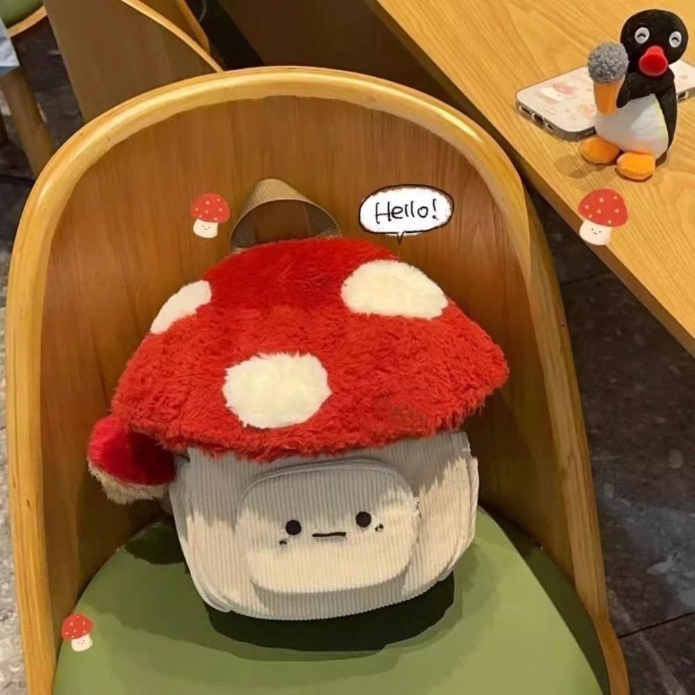 Large Capacity Mushroom Bag Cute Star Design Small Schoolbag Cartoon Backpack Bag Style Mushroom Top Anime Backpack Casual Use
Large Capacity Mushroom Bag Cute Star Design Small Schoolbag Cartoon Backpack Bag Style Mushroom Top Anime Backpack Casual Use