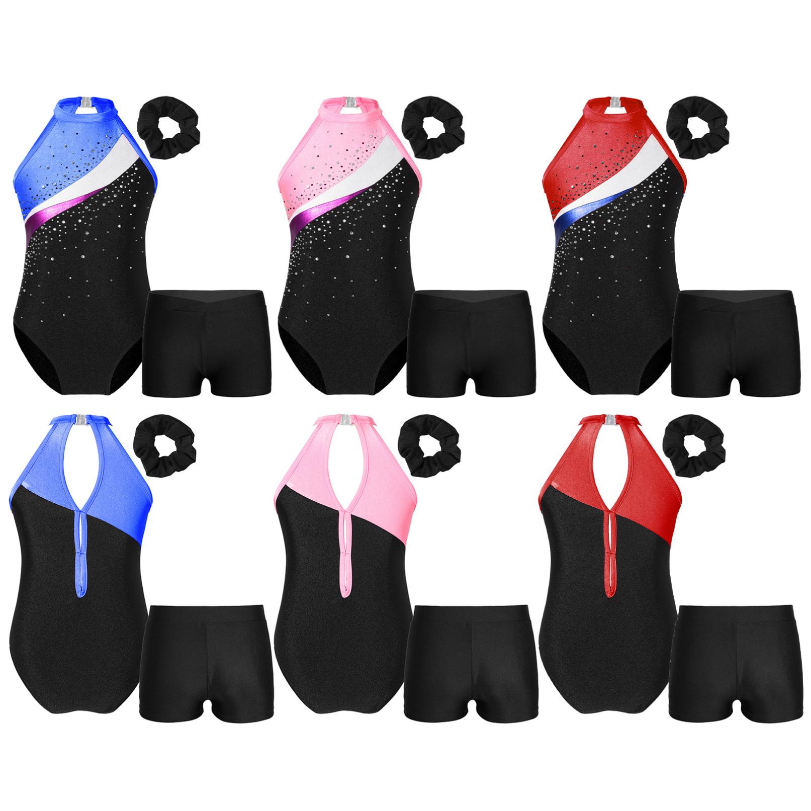 Дитяче гімнастичне купальник для дівчаток із 3 предметів без рукавів, балетне танцювальне байкерство з шортами, резинка для волосся, спортивний костюм, комбінезон 5-6 Years рожевий/чорний
Дитяче гімнастичне купальник для дівчаток із 3 предметів без рукавів, балетне танцювальне байкерство з шортами, резинка для волосся, спортивний костюм, комбінезон 5-6 Years рожевий/чорний