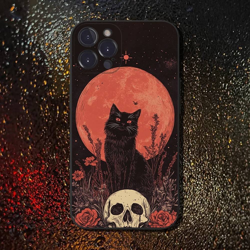 Чехол с рисунком кота-скелета для iPhone 16, 15, 14, 13, 12, 11 Plus, Pro Max, XS, X, XR, SE, Mini, 8, 7, Мягкий силиконовый черный чехол iPhone14
Чехол с рисунком кота-скелета для iPhone 16, 15, 14, 13, 12, 11 Plus, Pro Max, XS, X, XR, SE, Mini, 8, 7, Мягкий силиконовый черный чехол iPhone14