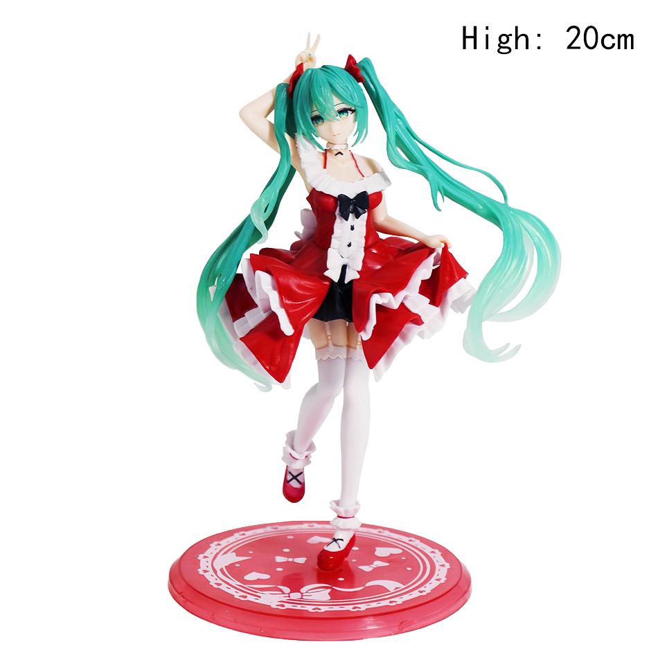 Hatsune Miku Anime Figure Cute Action Figurine Kawaii Standing Position Cartoon Model Doll Kids Birthday Gift PVC for Poseable Articulated Scale
Hatsune Miku Anime Figure Cute Action Figurine Kawaii Standing Position Cartoon Model Doll Kids Birthday Gift PVC for Poseable Articulated Scale