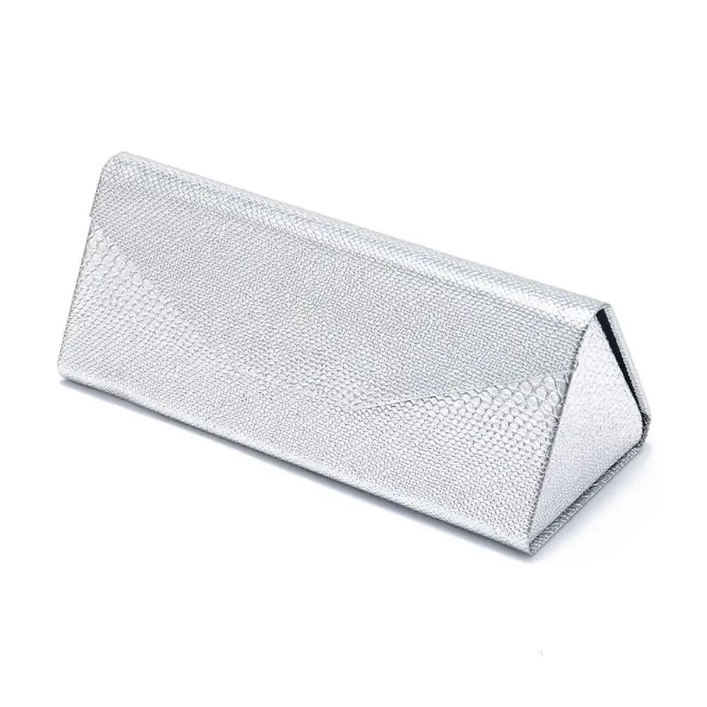 Portable Foldable Triangle Sunglasses Box Solid Color PU Leather Waterproof Glasses Case Women Men Eyewear Protective Case
Portable Foldable Triangle Sunglasses Box Solid Color PU Leather Waterproof Glasses Case Women Men Eyewear Protective Case