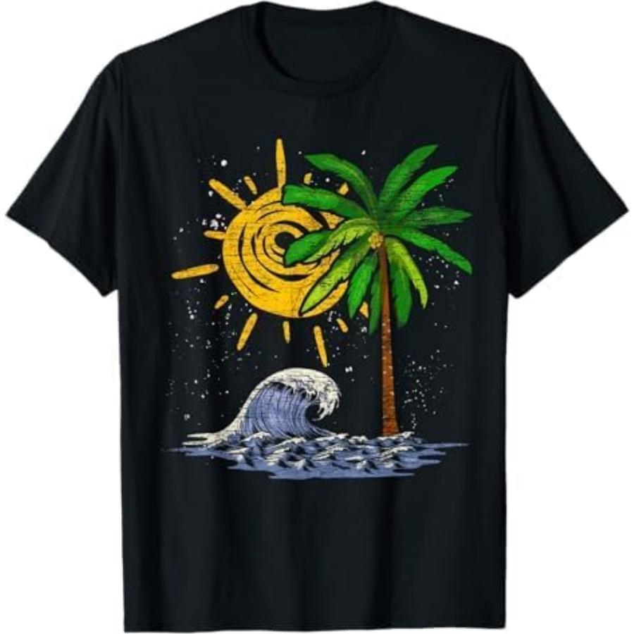 Waves Ocean Palm Trees Tropic Summer Vibes Tropical Summer T-Shirt PTO Mens Womens Longsleeve Sweatshirt Hoodie Black XXXXXL
Waves Ocean Palm Trees Tropic Summer Vibes Tropical Summer T-Shirt PTO Mens Womens Longsleeve Sweatshirt Hoodie Black XXXXXL