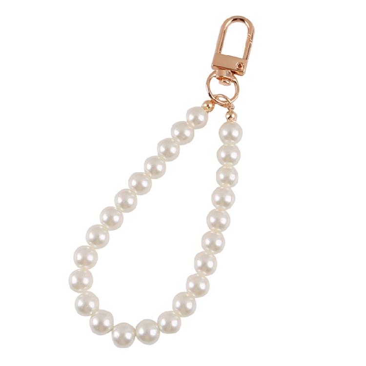 Pearl Small Gift for Earphone for Case Chain Ornaments Keyring Round White Penda 1
Pearl Small Gift for Earphone for Case Chain Ornaments Keyring Round White Penda 1