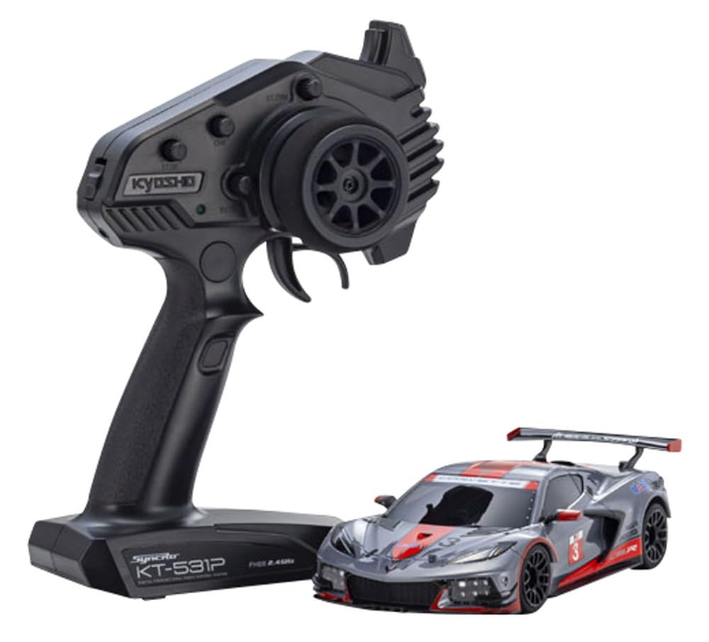 Kyosho MR04RWD Chevrolet Corvette Gunmetal Red Electric Radio Control 32356GMR r/s C8.R
Kyosho MR04RWD Chevrolet Corvette Gunmetal Red Electric Radio Control 32356GMR r/s C8.R