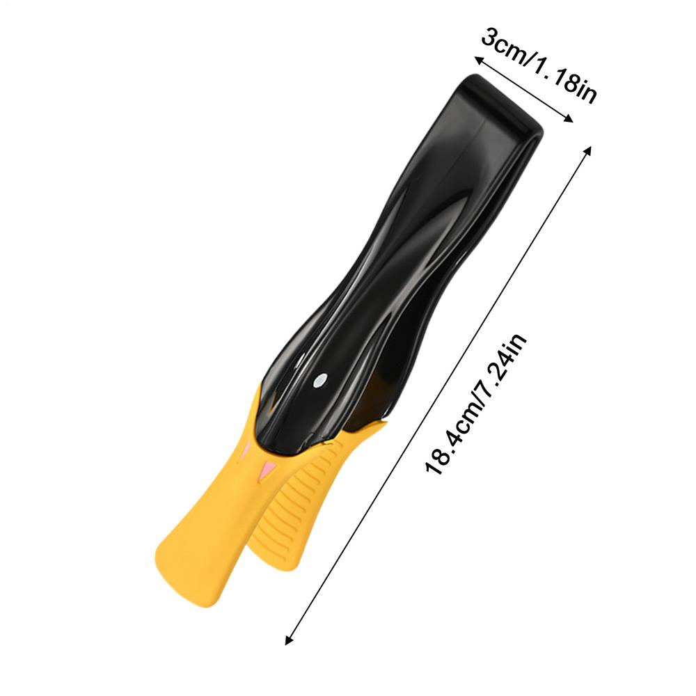 Creative duckbill silicone clip kitchen food clip commercial high temperature resistant barbecue tool kitchen tongs for cooking L чорний
Creative duckbill silicone clip kitchen food clip commercial high temperature resistant barbecue tool kitchen tongs for cooking L чорний