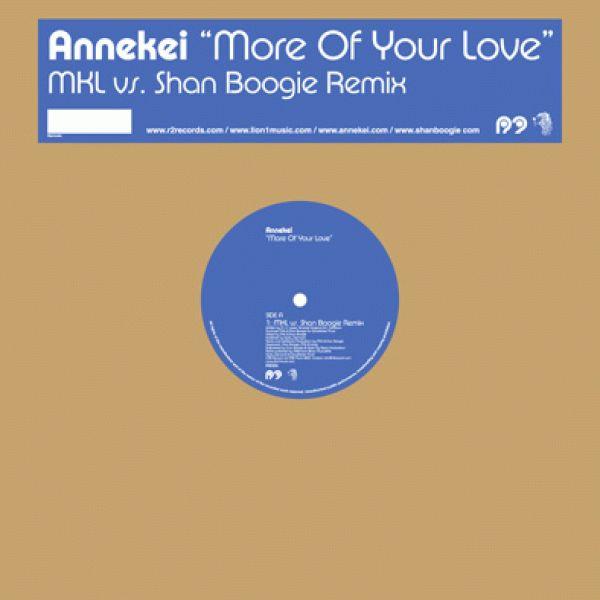 12inch Record ANNEKEI - More Of Your Love R2006 R2 Records 2005 UK Dance & Electronica Used
12inch Record ANNEKEI - More Of Your Love R2006 R2 Records 2005 UK Dance & Electronica Used
