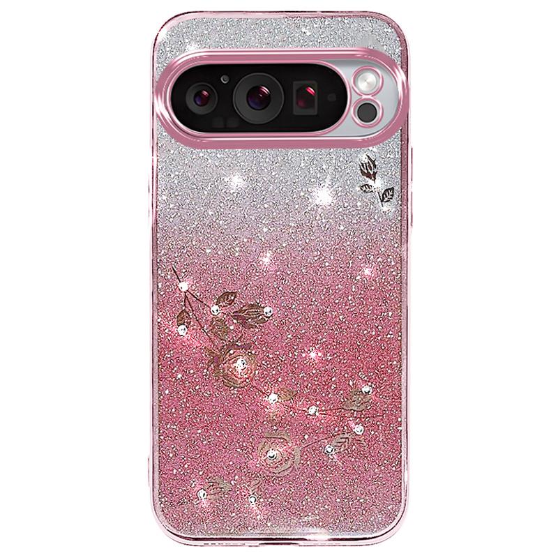 KADEM For Google Pixel 9 Pro XL Gradient Glitter Case Soft TPU Phone Cover with Lanyard Rose Gold
KADEM For Google Pixel 9 Pro XL Gradient Glitter Case Soft TPU Phone Cover with Lanyard Rose Gold