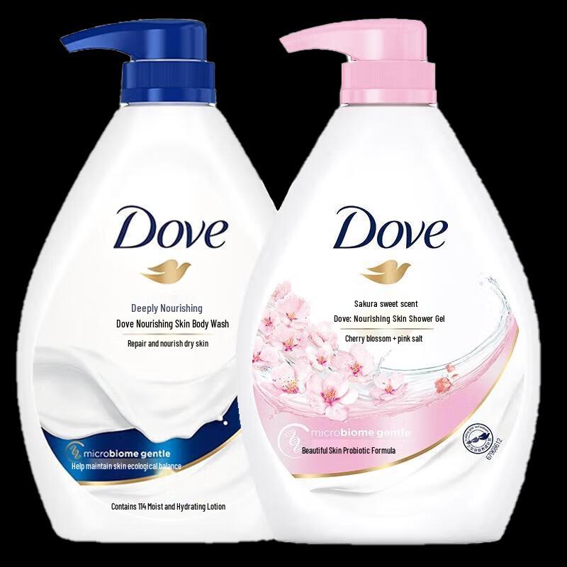 Dove Cherry Blossom & Deep Nourishment Shower Gel Duo Pack
Dove Cherry Blossom & Deep Nourishment Shower Gel Duo Pack