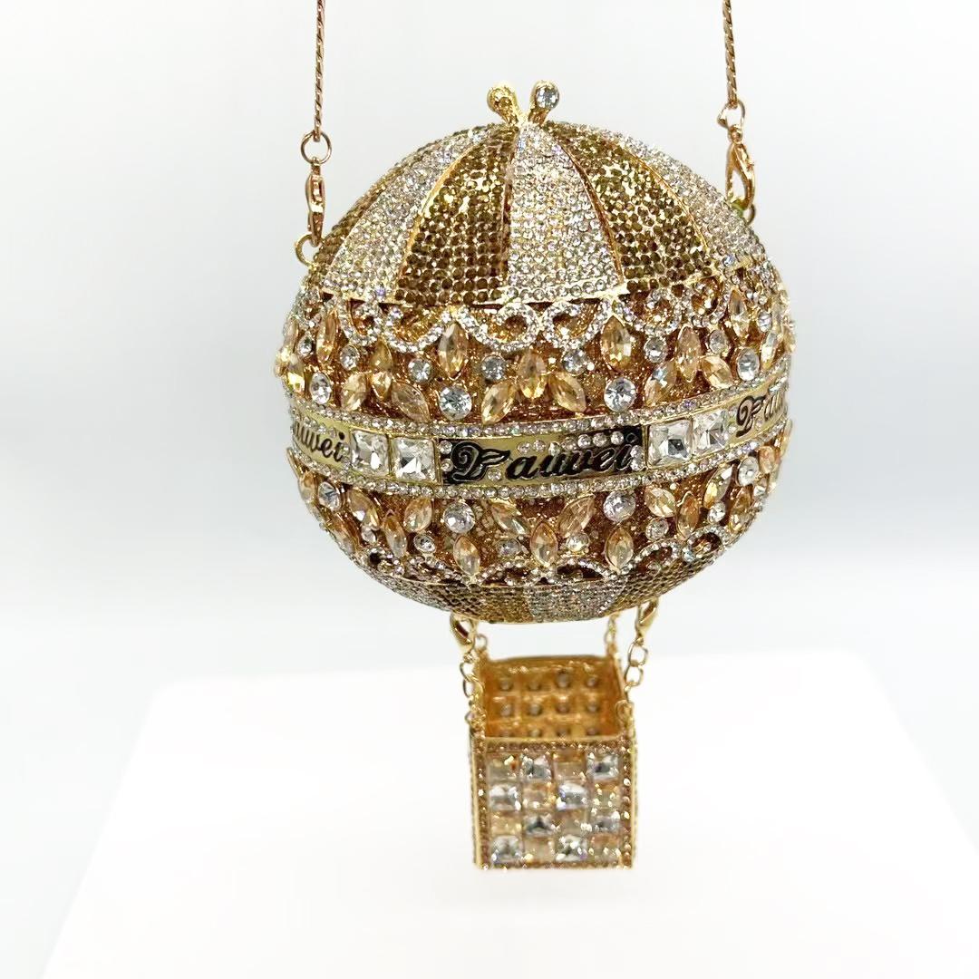 Hot Air Diamond Women’s Crystal Evening Clutches Gold Metal Rhinestone Diamond Party Prom Purse And Handbags Minaudiere Clutches 11cmX11cmX11cm
Hot Air Diamond Women’s Crystal Evening Clutches Gold Metal Rhinestone Diamond Party Prom Purse And Handbags Minaudiere Clutches 11cmX11cmX11cm