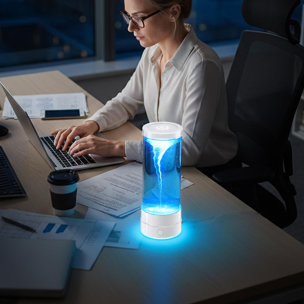 USB Powered LED Tornado Lamp 7 Color Desktop Multi-Colour Changing Night Light Creative Home Decor Kids Bedroom Birthday Gift білий
USB Powered LED Tornado Lamp 7 Color Desktop Multi-Colour Changing Night Light Creative Home Decor Kids Bedroom Birthday Gift білий