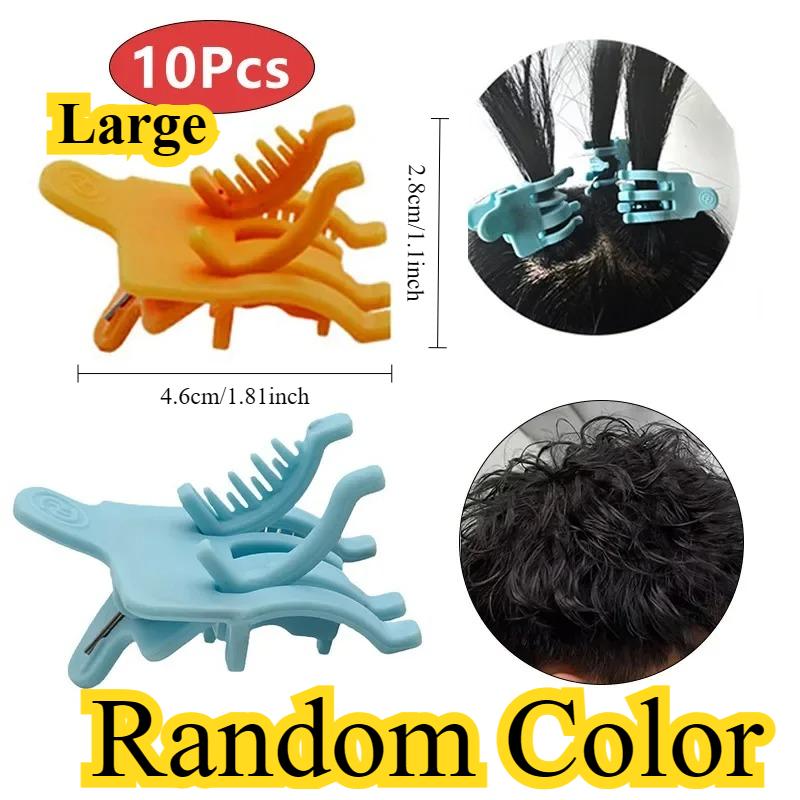 10pcs Hair Lightning Clip Reusable Perm for Man Hair Curl Styling Clamps Barbershop Hook Loop Hair Rollers Short Hairs Perm Tool
10pcs Hair Lightning Clip Reusable Perm for Man Hair Curl Styling Clamps Barbershop Hook Loop Hair Rollers Short Hairs Perm Tool