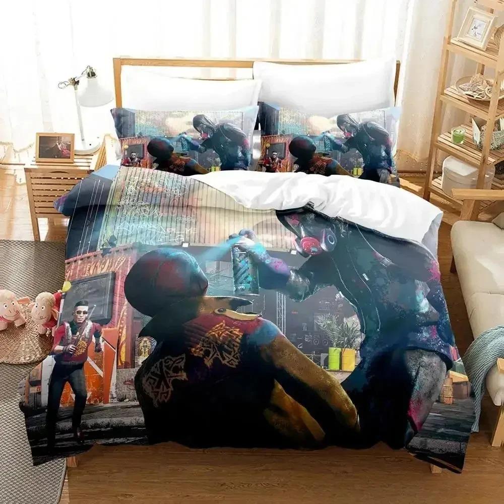 Новый комплект постельного белья Watch Dogs Cartoon Anime, комплект из трех предметов, для взрослых и детей, для спальни, пододеяльник, наборы 3D Game Watch Dogs, домашний текстиль EU Single 135x200cm
Новый комплект постельного белья Watch Dogs Cartoon Anime, комплект из трех предметов, для взрослых и детей, для спальни, пододеяльник, наборы 3D Game Watch Dogs, домашний текстиль EU Single 135x200cm