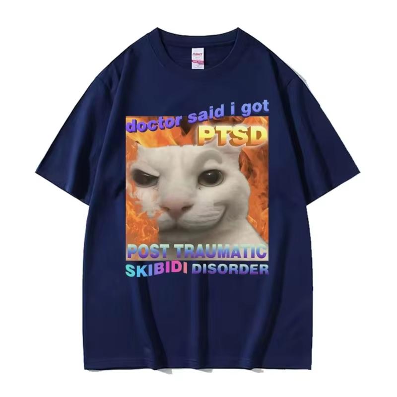 Funny Cute Cat Meme Tee Shirt Gift Men Women Fashion Casual 100% Cotton Short Sleeve T-shirt Streetwear Funny Clothes 4XL
Funny Cute Cat Meme Tee Shirt Gift Men Women Fashion Casual 100% Cotton Short Sleeve T-shirt Streetwear Funny Clothes 4XL