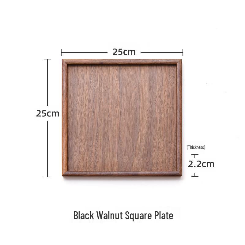 ZISIZ Black Walnut Wood Serving Tray
ZISIZ Black Walnut Wood Serving Tray