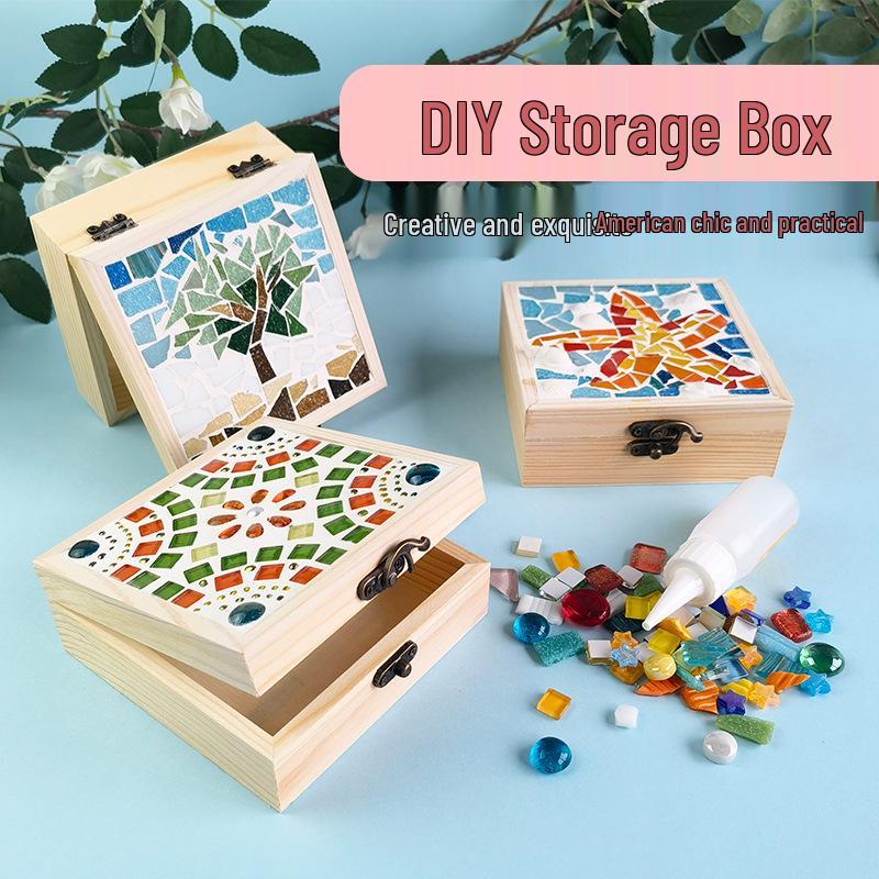 DIY Mosaic Jewelry Kit: Transparent Storage Box with Cream Glue - Perfect Teacher s Day Gift
DIY Mosaic Jewelry Kit: Transparent Storage Box with Cream Glue - Perfect Teacher s Day Gift