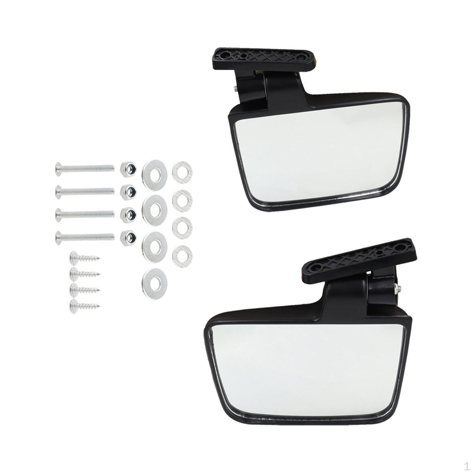 Golf Cart Folding Side View Mirrors Kit Accessories Convex Rear
Golf Cart Folding Side View Mirrors Kit Accessories Convex Rear