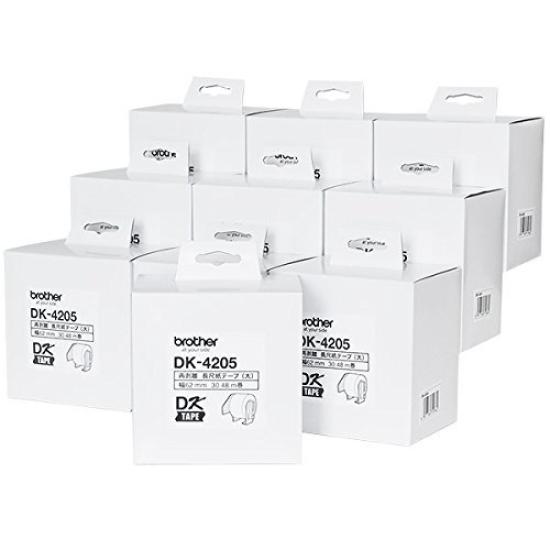 Genuine Brother DK Label Long Paper for QL Series Thermal Label Printers Tape/DK (Removable Tape, Large, DK-4205) (10-Pack)
Genuine Brother DK Label Long Paper for QL Series Thermal Label Printers Tape/DK (Removable Tape, Large, DK-4205) (10-Pack)