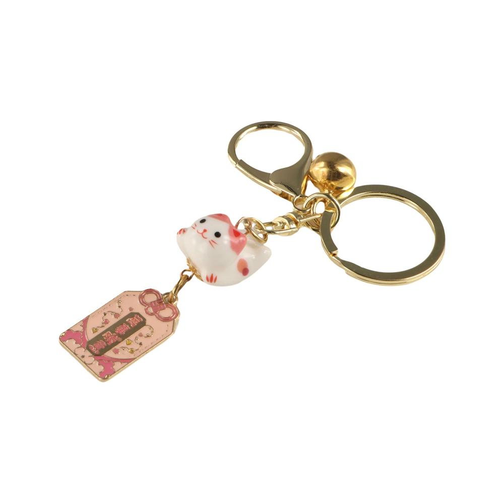 Attract Lucky Ceramic Cat Keychain Cartoon Car Keyring Kawaii Maneki Neko Pendant Accessories Style 1
Attract Lucky Ceramic Cat Keychain Cartoon Car Keyring Kawaii Maneki Neko Pendant Accessories Style 1