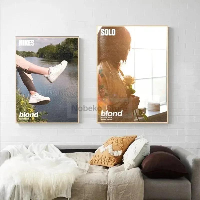 Blond Famous Singer Frank Ocean Pop Albums Retro Cover Poster And Prints Canvas Painting Wall Art Pictures Home Room Decor 20x30cm no frame
Blond Famous Singer Frank Ocean Pop Albums Retro Cover Poster And Prints Canvas Painting Wall Art Pictures Home Room Decor 20x30cm no frame