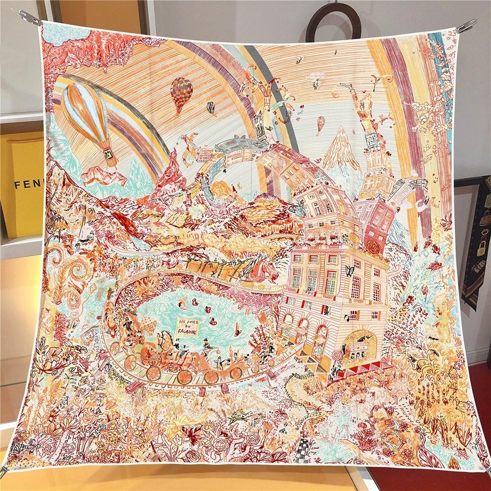 Брендовый платок-бандана Женская мода 90*90 см Шелковый твил Хиджабы Шейный платок Декоративная квадратная шаль Накидки 90X90CM
Брендовый платок-бандана Женская мода 90*90 см Шелковый твил Хиджабы Шейный платок Декоративная квадратная шаль Накидки 90X90CM