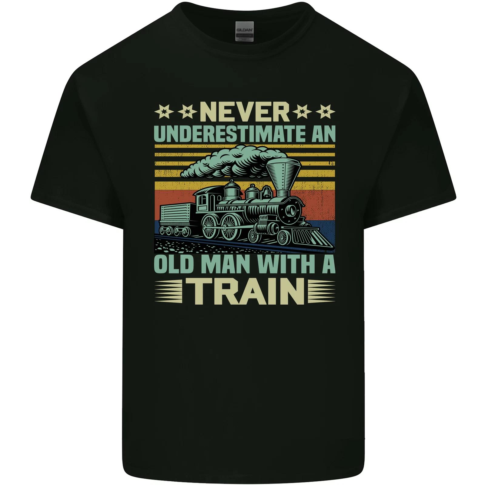 Never Underestimate an Old Man With a Train Kids T-Shirt Childrens 2XL
Never Underestimate an Old Man With a Train Kids T-Shirt Childrens 2XL