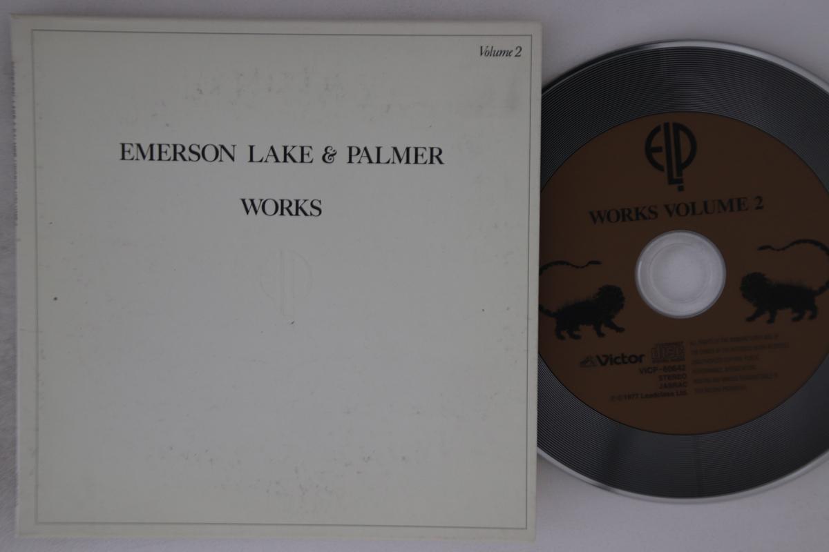 CD EMERSON, LAKE & PALMER - Works Volume 2 VICP60642 VICTOR 1999 Japan Rock Used
CD EMERSON, LAKE & PALMER - Works Volume 2 VICP60642 VICTOR 1999 Japan Rock Used