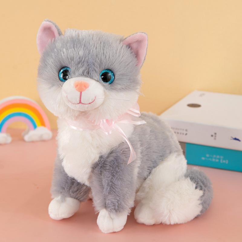 Simulation Will Be Called The Top Tail Cat Plush Toy Street Stall Doll Home Cute Pet Ornaments Striped Cat Doll Quality 20cm【0.15kg】
Simulation Will Be Called The Top Tail Cat Plush Toy Street Stall Doll Home Cute Pet Ornaments Striped Cat Doll Quality 20cm【0.15kg】