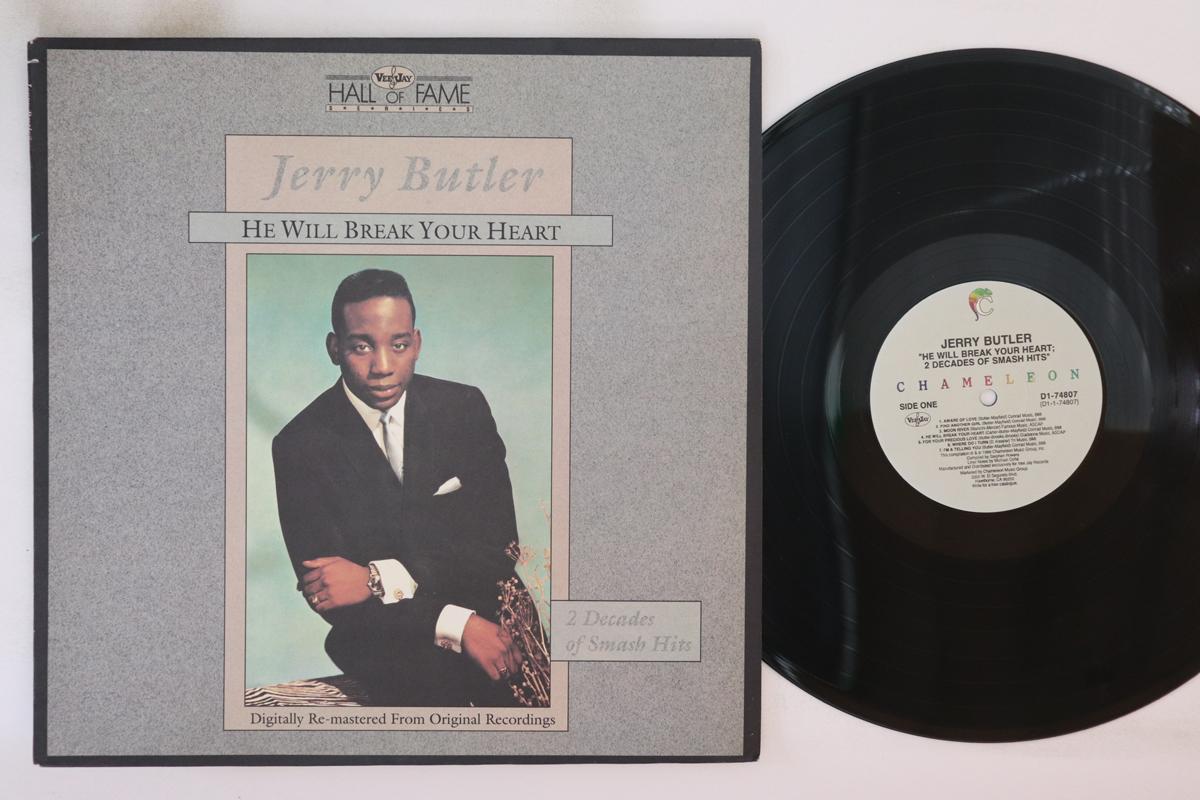 LP Record JERRY BUTLER He Will Break Your Heart D174807 CHAMELEON 1989 US SoulFunk Used
LP Record JERRY BUTLER He Will Break Your Heart D174807 CHAMELEON 1989 US SoulFunk Used