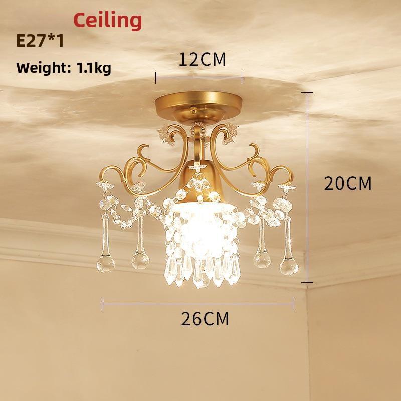 Светильник в проходе Потолочный светильник Балкон Прихожая Лестница Гардеробная Светильник в прихожей Хрустальная люстра Ceiling lamp
Светильник в проходе Потолочный светильник Балкон Прихожая Лестница Гардеробная Светильник в прихожей Хрустальная люстра Ceiling lamp